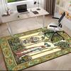 1pc Medieval Period Art Court Carpet Rug for Living Room Bedroom Home Sofa Decoration,Kids Play Non-slip Floor Mat