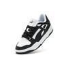 Puma Tessuto in Pelle Slipstream Pelle Sintetica Antiscivolo Resistente all'Usura Sneakers Basse Sneakers Unisex Nero Bianco 387544-26