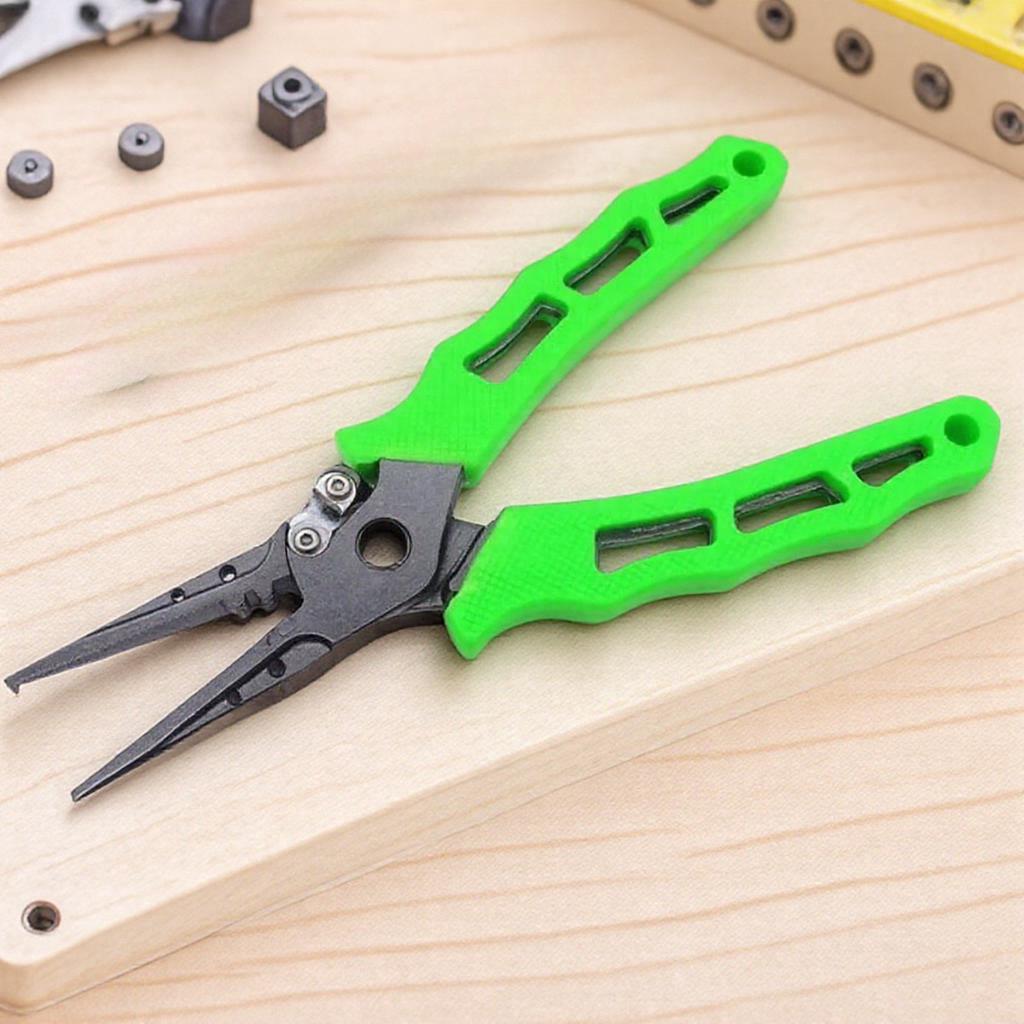 7 Inch High Quality Fishing Plier Precision Forged Stainless Steel Multitool Scissor Line Cutter Ring Opener Fishing Gear