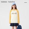Balabala BalaOne Girls' Autumn Cotton Long-Sleeve T-Shirt