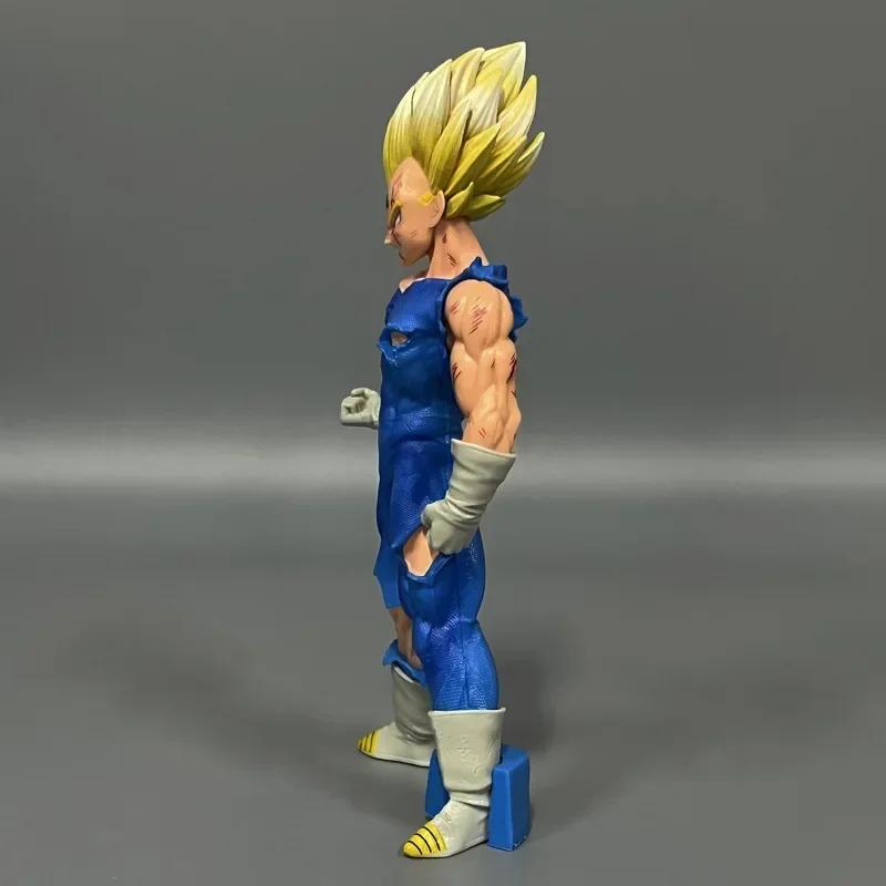 Dragon Ball Z Majin Begita Doll Wukong Handmade Shockwave Toy Anime DBZ Super Saiyan GK Action Series PVC Model Doll Birthday