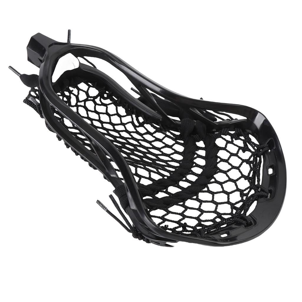 Lacrosse Schlägerkopf Trainingsausrüstung Nylon Bespannt Lacrosse Kopf Ersatz für Wettkampf Offens