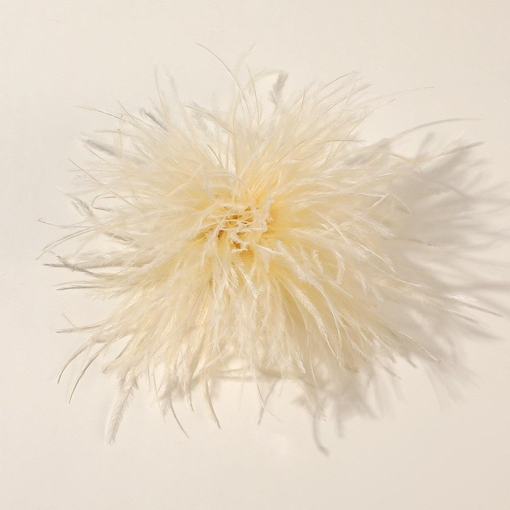 Broches à Plumes Grandes 8-10cm Design Exagéré Broche à Plumes Accessoires Accessoires pour Cheveux