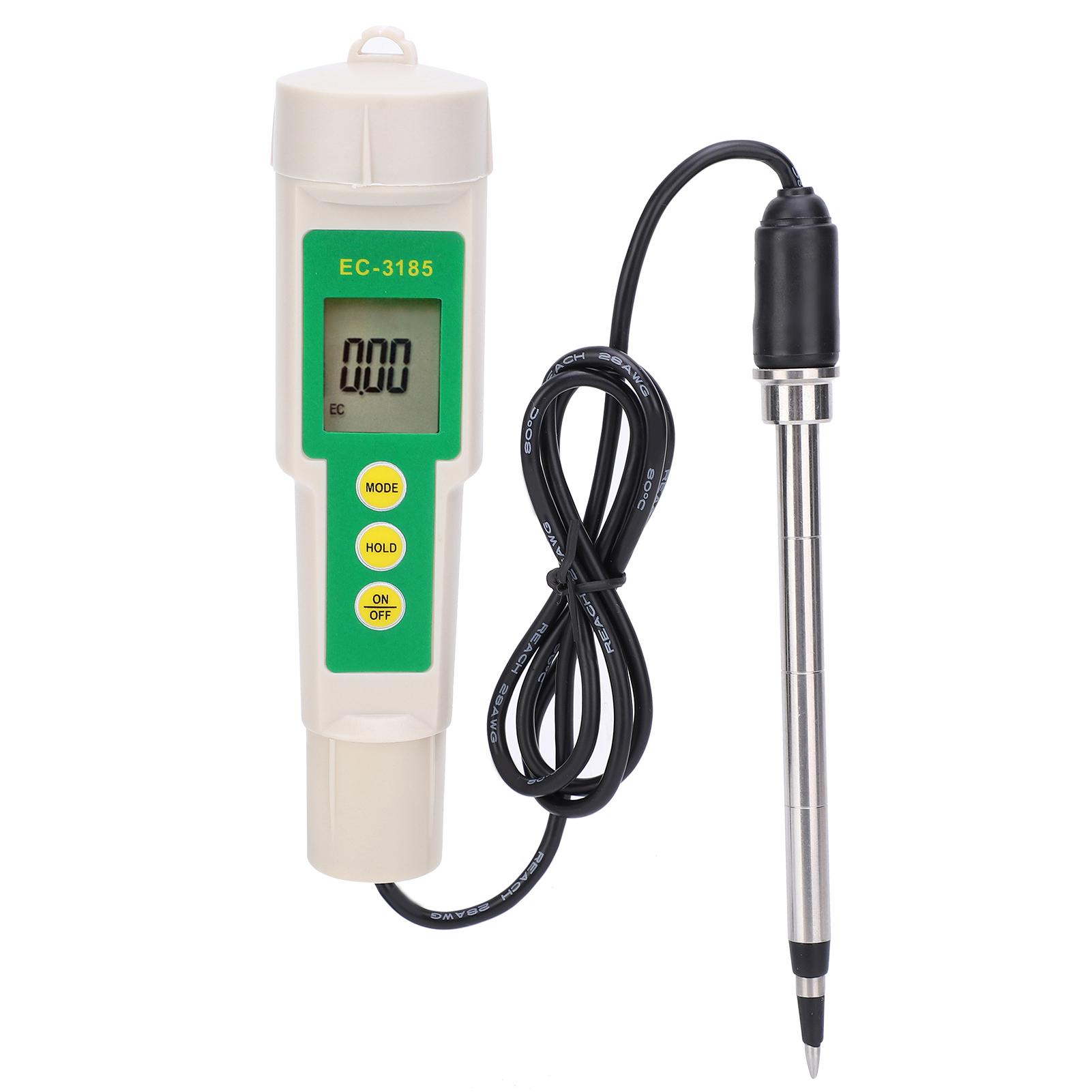 

EC‑3185 Portable EC CF TDS 3‑in‑1 Soil Tester Meter for Garden Horticultural Agriculture