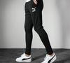 Puma Knitted Sweatpants Men's Black Moderate Straight Fit Pants 595903-01