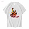 Chicken Run Lustiges Mo Vie T-Shirt Klassisch Weiß Größe S 2345xl H3006 Langarm Vintage Gewaschen Lässig Leicht Elastisch