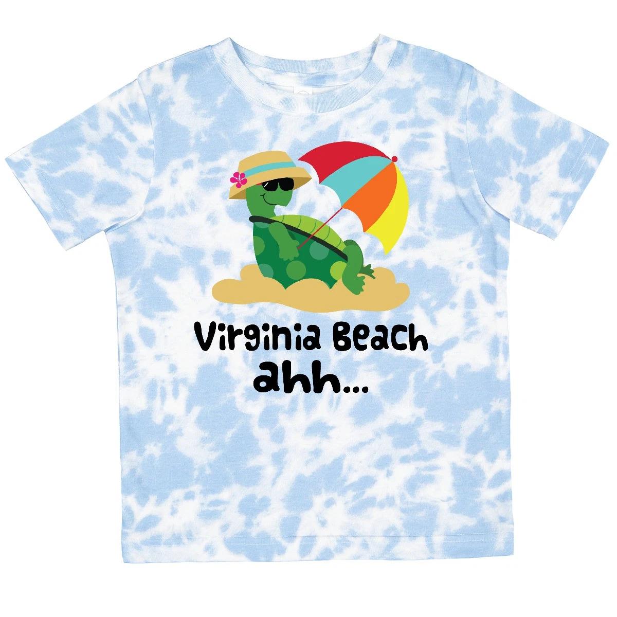 Inktastic Virginia Beach Virginia Toddler T-Shirt Child Preschooler Kid Clothing 120