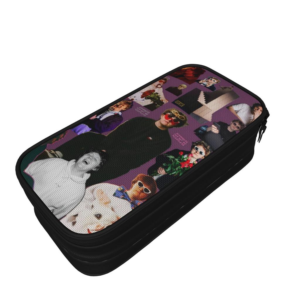Lewis Capaldi Tour 2026 Pencil Case Classic Pen Box Bags Student Big Capacity Office Gifts Pencil Pouch