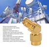 Durability 45 Degree Angle SMA Connector Gold Stable Connection Coaxial Connector Antenna Adapter Connector Coaxial Cables