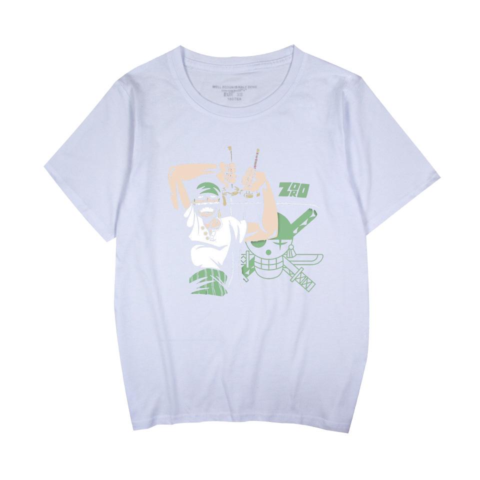 ONE PIECE T-shirt Short Sleeve Hip Hop Tee-shirt Graphic Printing Casual High QualityTshirt Hombre Unisex Tops