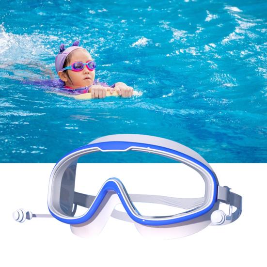 Cuffia Da Nuoto In Silicone 3D Con Protezione Orecchie Integrata - Set Da 3 (Blu, Nero, Rosa) - Impermeabile, Ecologica, Per Capelli Lunghi E Corti - Uomo E Donna