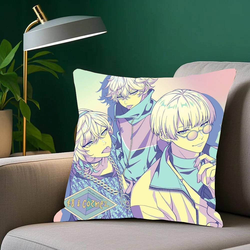Anime Paradox Live THE ANIMATION Pillow Case Sofa Cushion Cover Room Home Decoration
