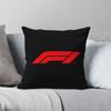 Motorsports Racing F1 Square Pillowcase Polyester Linen Velvet Creative Zip Decor Car Cushion Cover 45x45