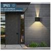 6W/10W LED Wall Light Outdoor Waterproof IP65 Porch Garden Wall Lamp & Indoor Bedroom Bedside Decoration Lighting Lamp Aluminum