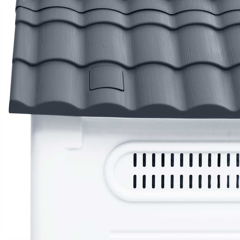 Dog House Gray 57 x 68 x 66 cm Polypropylene