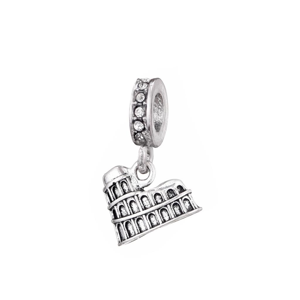 S925 Silver Cute Bear Giraffe Flower Heart Butterfly Bead Bracelet DIY Jewelry Making Kit