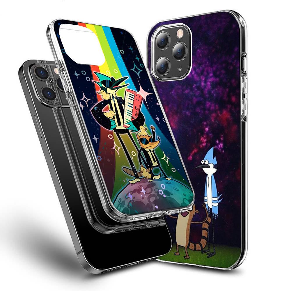 Cartoon Regulars Cute Show Phone Case For Iphone 16E 15 Pro 14 Plus 17E 16 17 Pro Max Air 11 12 13 Mini Shockproof Capa Cute