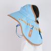 Spring and Summer Children's Face Covering Breathable Sun Hat Cartoon Large brimmed Shawl Hat Travel Neck Protection Thin Sun Hat Boys and Girls