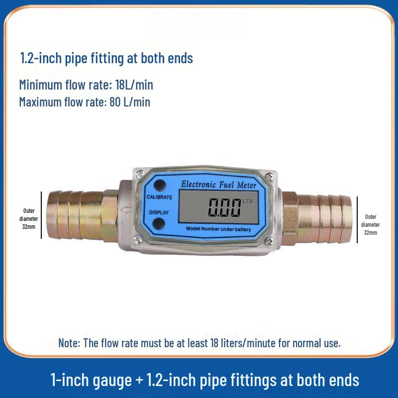 RSRDDY Turbine Fuel Flow Meter