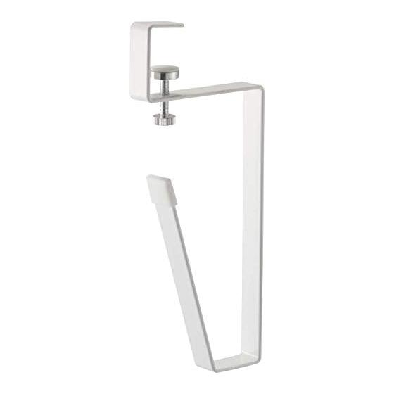 Yamazaki Jitsugyo Washroom Cabinet Lower Tumbler Holder White Approx. W1.8XD8XH19cm Tower Floating Storage Cup Stand 5002