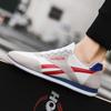 Frühlings- und Sommer-Dünne, modische, atmungsaktive Freizeitschuhe, junge und junge, weichsohlige, weichgesichtige Low-Top-Herrenschuhe