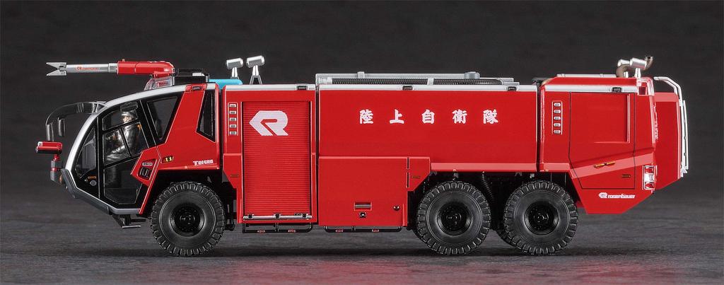 Hasegawa Science World Series Rosenbauer Panther 6x6 Flughafen-Chemiefeuerwehrwagen Plastikmodell SW05 1/72