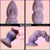 Dildo din silicon realist de 3 dimensiuni pentru femei, Jucărie realistă din silicon lichid cu ventuză puternică, Stimulare G-Spot & Anală, Jucărie sexuală pentru adulți