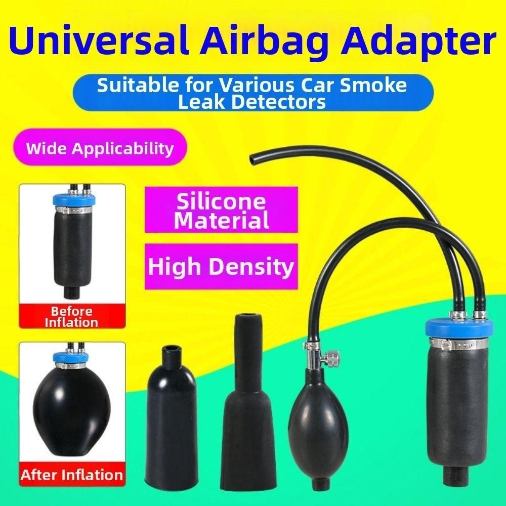 Silicone Easy Intake Adapter High-strength Inflatable Bladder Detector  Car Smoke Leak Detection