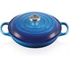 Pot Le Creuset Cast Iron Casserole Round 26cm 2.2l Azure (21180262202430)