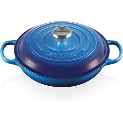 Pot Le Creuset Cast Iron Casserole Round 26cm 2.2l Azure (21180262202430)