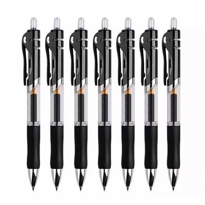 K35 Click Gel Pen: 0.5mm Black/Red for Students & Office