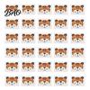 Mouth Closure Strip 30Pcs Cartoon Animal Sleeping Tape for Kids, Keep Closed, Breathable Lip Breathing Correction Patch, Hypoallergenic Anti-Snoring