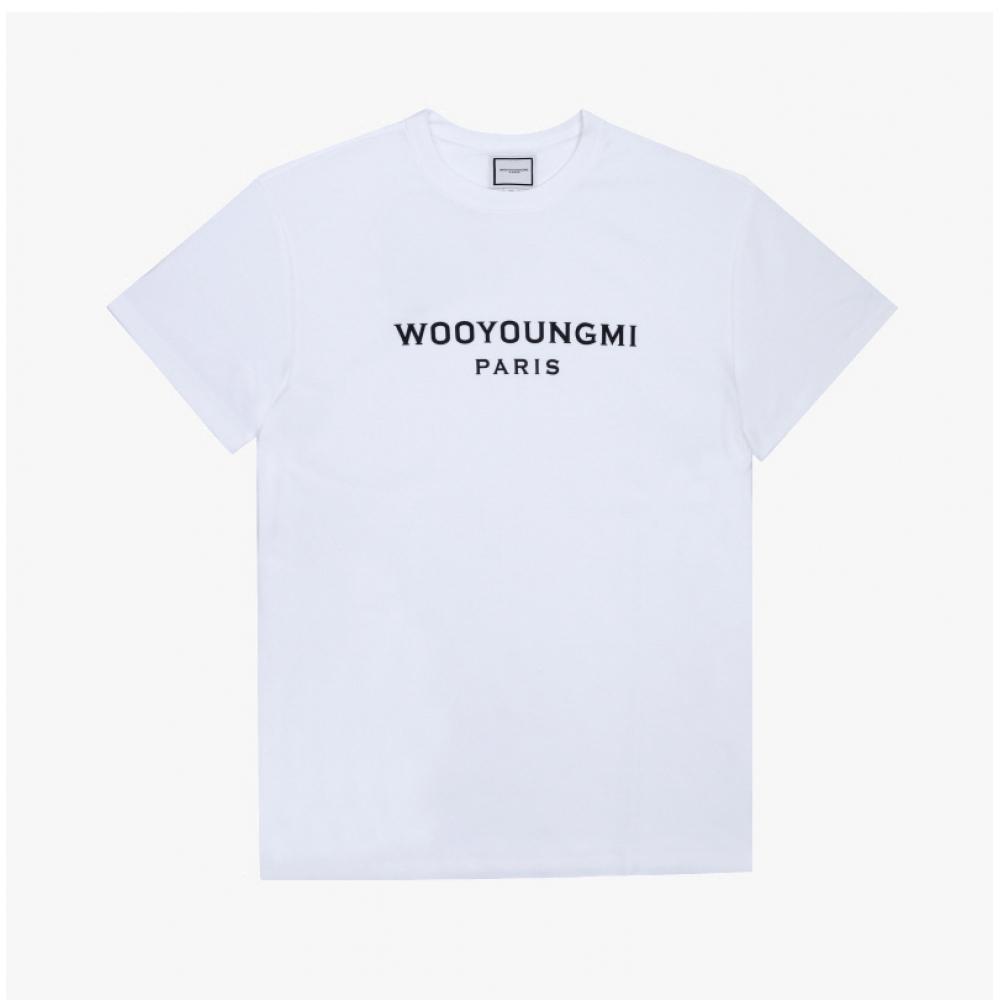 Wooyoungmi FronT Logo Men S T ShirT w251TS01