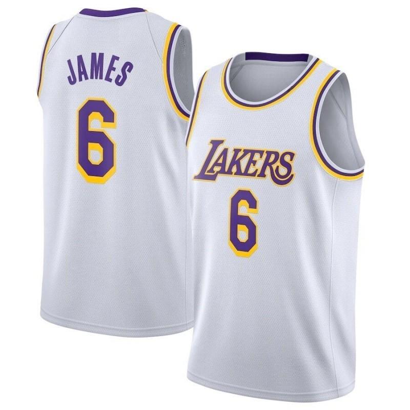 LeBron James Basketball Jersey Set NBA Team Uniforms Lakers 76ers Heat Cavaliers 23 6 Number Custom Stitched Sportswear