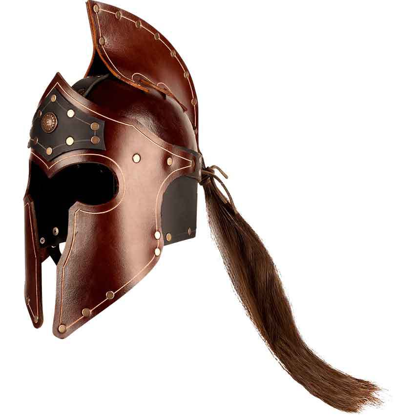 Neues mittelalterliches Halloween Rollenspiel Zubehör Ritter Krieger Gladiator Spartaner Römer Grieche Kostüm Spiel Rolle Helm Erwachsenen Unisex