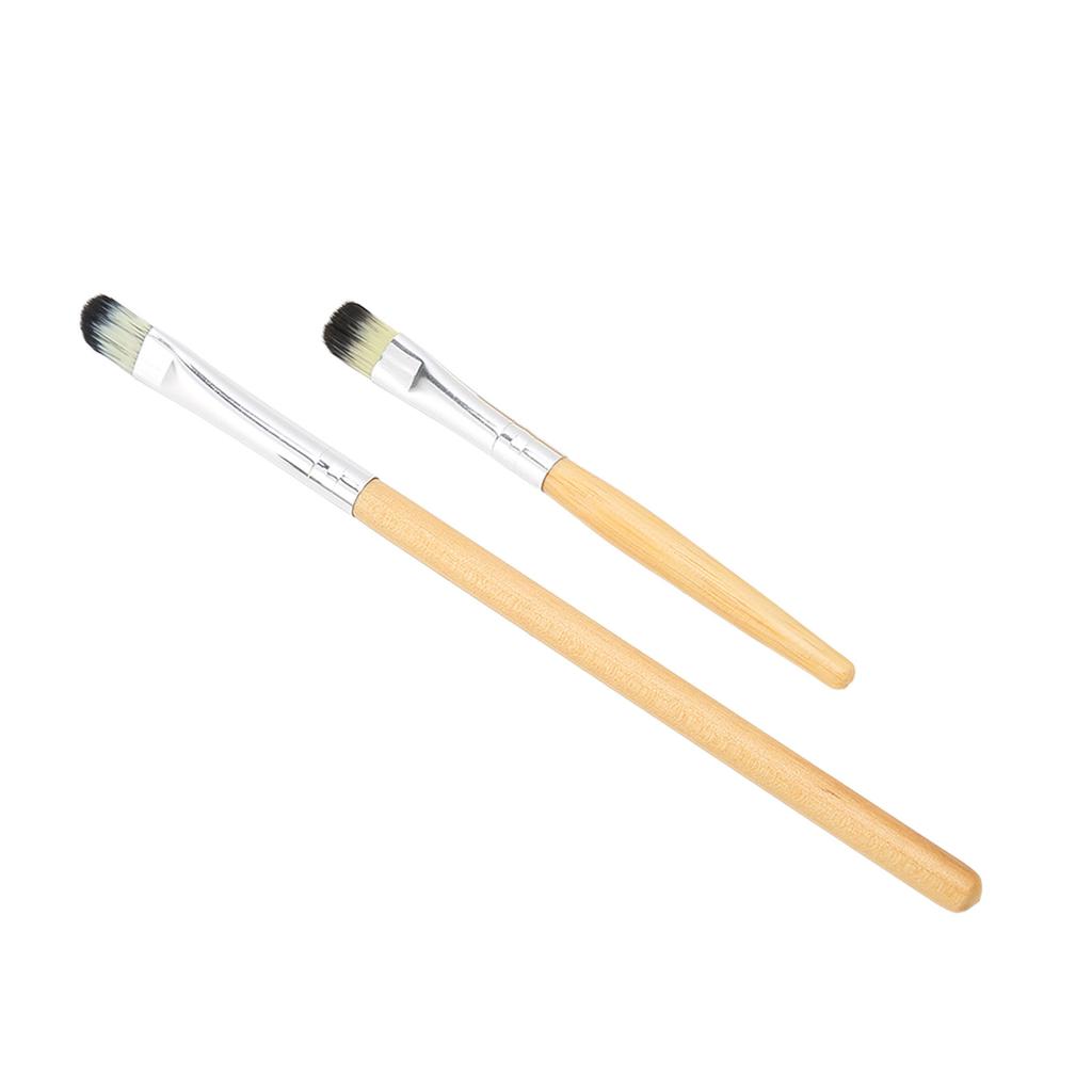 2Pcs Flux Brush Different Size Small Portable Soft Bristles Comfortable Handle Scratch Brush for
