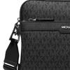 Michael Kors MK Cooper Logo Print Adjustable Shoulder Strap Crossbody Bag Men Crossbody Bag Black 37S5LCOC5B-BLACK