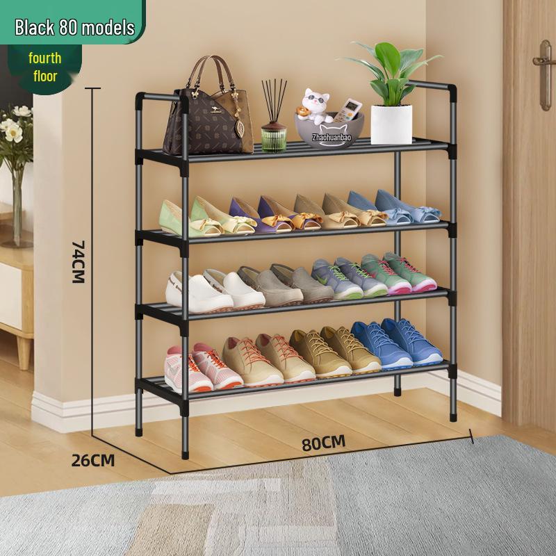 Multi-Layer Metal Shoe Rack Cabinet for Dorms