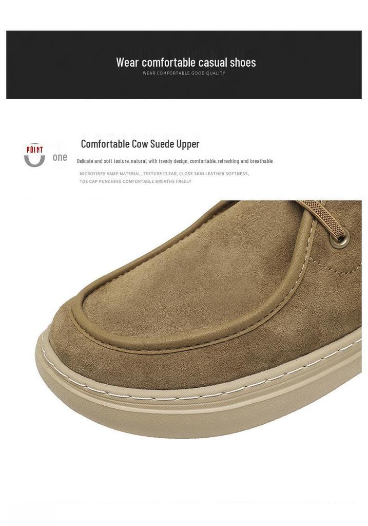 Men's Versatile Summer Soft Sole Slip-On Loafers - Lightweight, Fashionable Casual Board Shoes