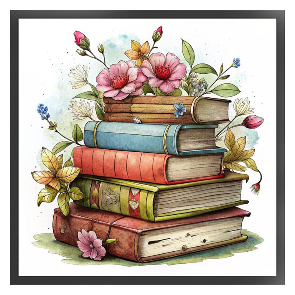 #L Full Embroidery Eco-cotton Thread 11CT Printed Book Cross Stitch Kit Art