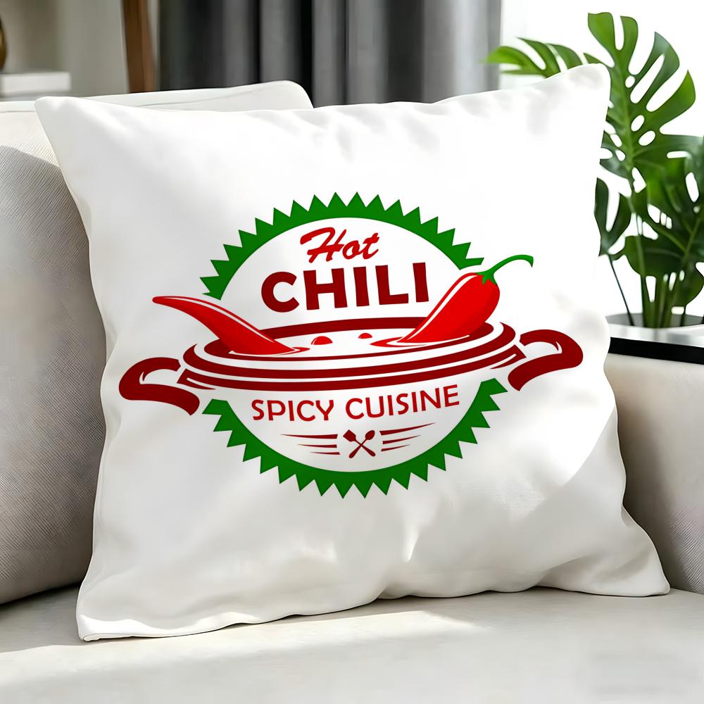 Rock Red Hot Chili Peppers Cushion Cover Cushion Cover Set 4Pcs 50X50 45X45 40X40 Pillowcase Decorative Sofa Home Decor
