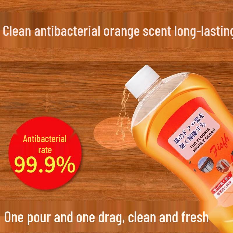 Lemon Scent Floor Cleaner: Long-Lasting Foam Detergent for Powerful Stain Removal On Tiles