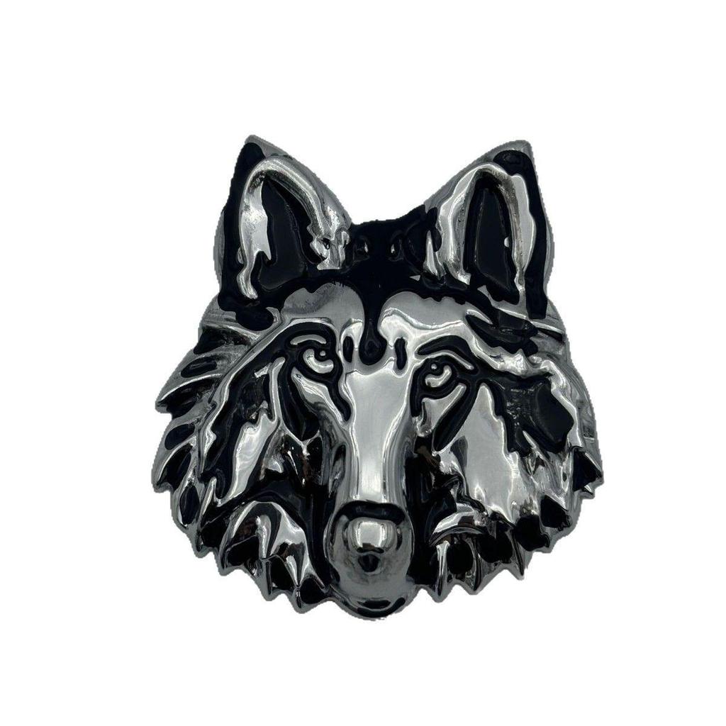 Haval Big Dog 3D Metal Emblem - Creative Decorative Car Sticker with Dog Head Design