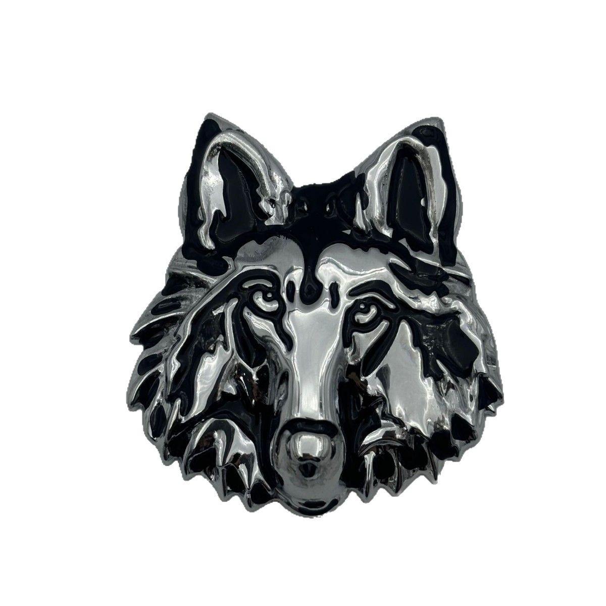 

Haval Big Dog 3D Metal Emblem - Creative Decorative Car Sticker with Dog Head Design