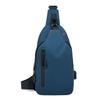New Men's Chest Bag, Fashionable and Simple Business Shoulder Bag, Outdoor Travel Portable and Casual Crossbody Bag