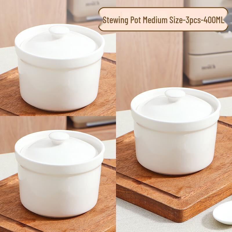 Zhaoran Ceramic Double Boiler Pot Set