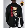 Varsity Baseball Jacket, Ribbed Collar, Letter Embroidery, Wool Acrylic, School & Sports