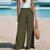 Women's Loose  Straight Drawstring Casual Pants