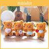Butterfly Bear Plush Toy Cartoon Doll Keychain Backpack Pendant Gift Holiday