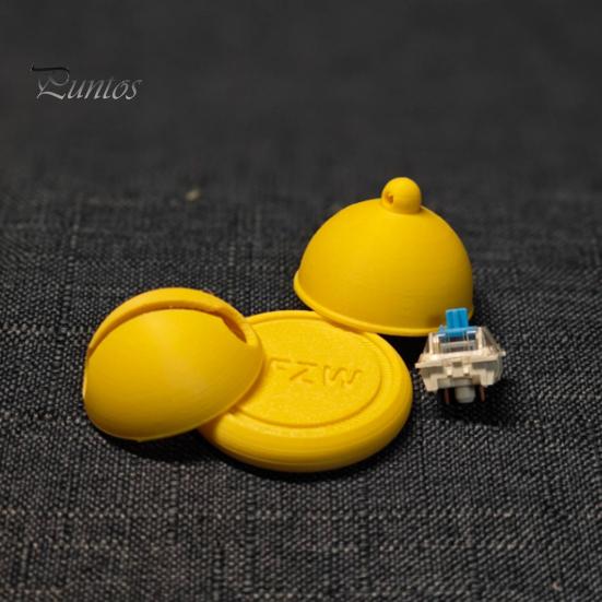 3D Printed Bell Clicker Fidget Clicker, Mini Shape Finger Anxiety Stress Relieving Pendant Relief Push Toy, Gift for Students Office Workers PLA Toy
